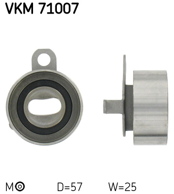 SKF Vezetőgörgő, vezérműszíj VKM71007_SKF